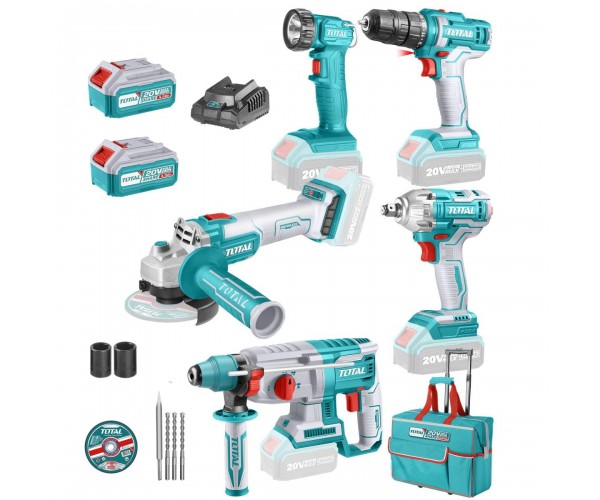 5 delni set orodja Total Tools TCKLI2019